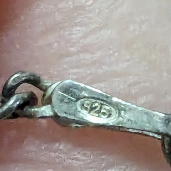 Thin Figaro Silver Bracelet - Picture 2 of 2